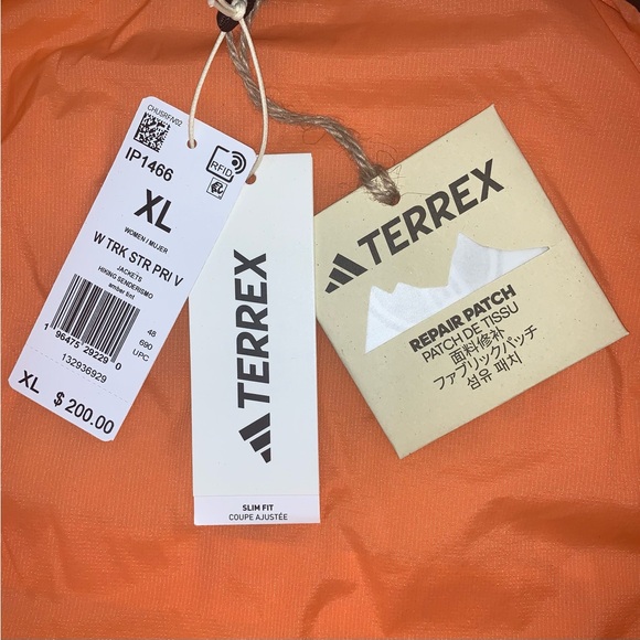 Adidas Terrex Techrock Stretch PrimaLoft Women’s Vest-Size XL New - Picture 9 of 11